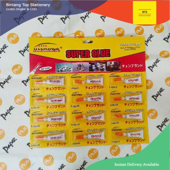 

[BTS] Lem Power Glue / Super Glue Handsome Renceng / HARGA DUS TERMURAH