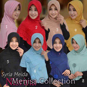 PROMO Jilbab Syria Meida Nisrina / Bergo Syria Meida Nisrina / Bergo Meida | jilbab hijab