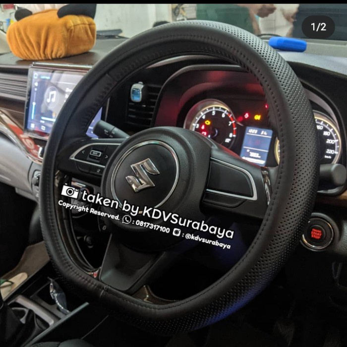 Cover Setir Stir All New Ertiga 2018 2019 XL7 Suzuki Premium