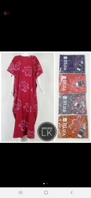 Lk Soft Clt Resl Batik Huza / Longdress Kelelawar Jumbo Batik Premium Pekalongan