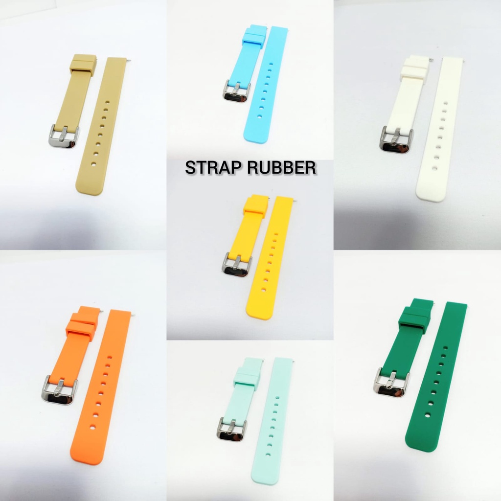 STRAP RUBBER SIZE 16MM-18MM-20MM