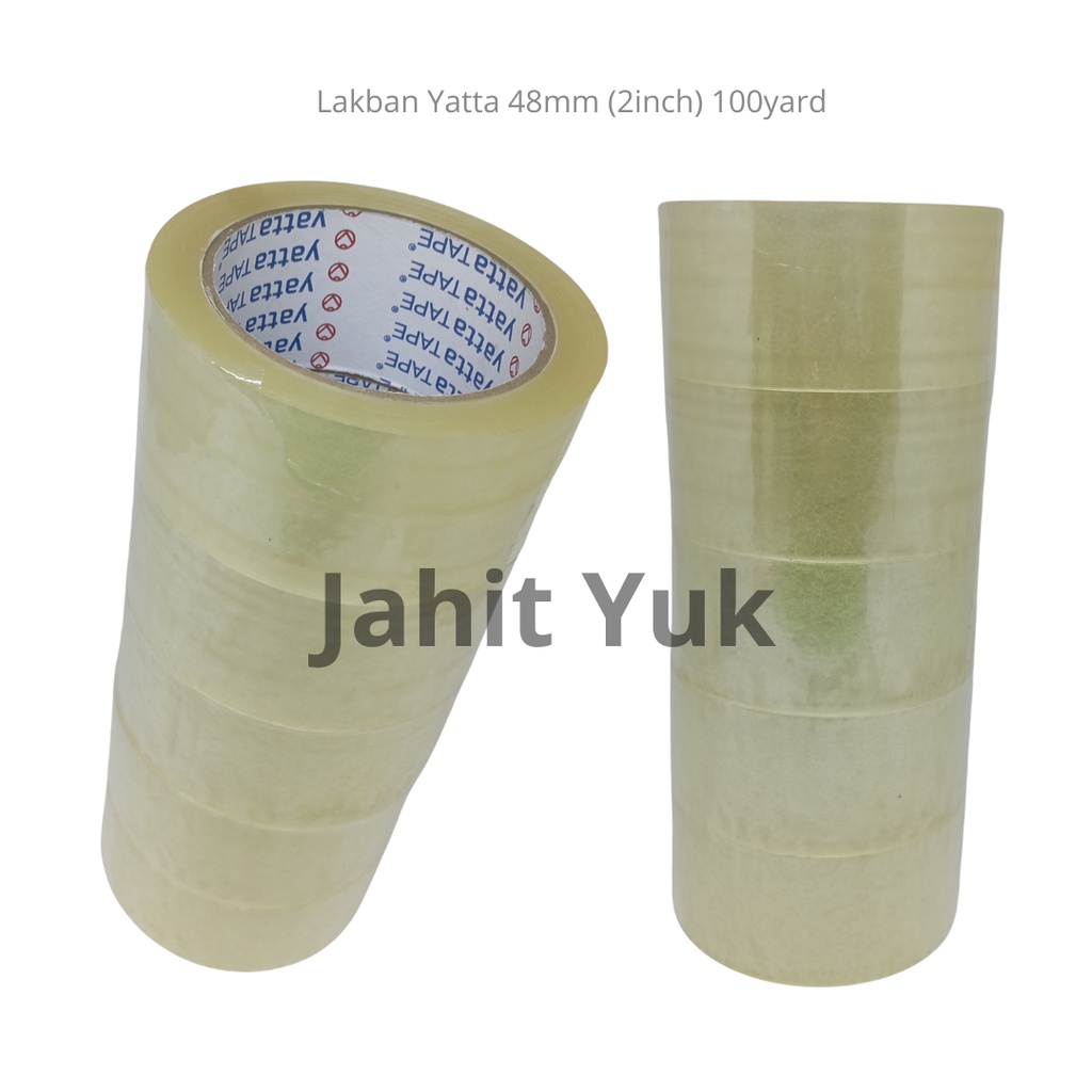 

Lakban Bening / Lakban Transparan / Lakban YATTA 48mm (2inch) 100 Yard