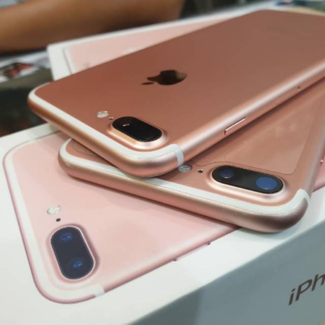 Iphone 7plus 128gb kelengkapan dos,kartu garansi(garansi international) hendsfree & charger original