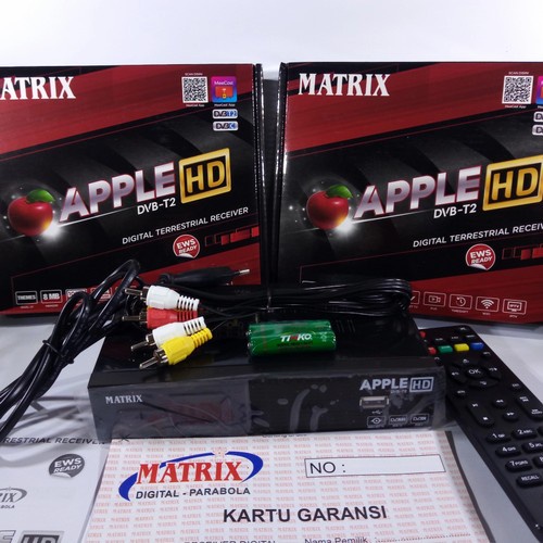 MATRIX Set Top Box DVB T2 Apple TV Digital DVB STB YOUTUBE World Cup Piala Dunia Bola 2022