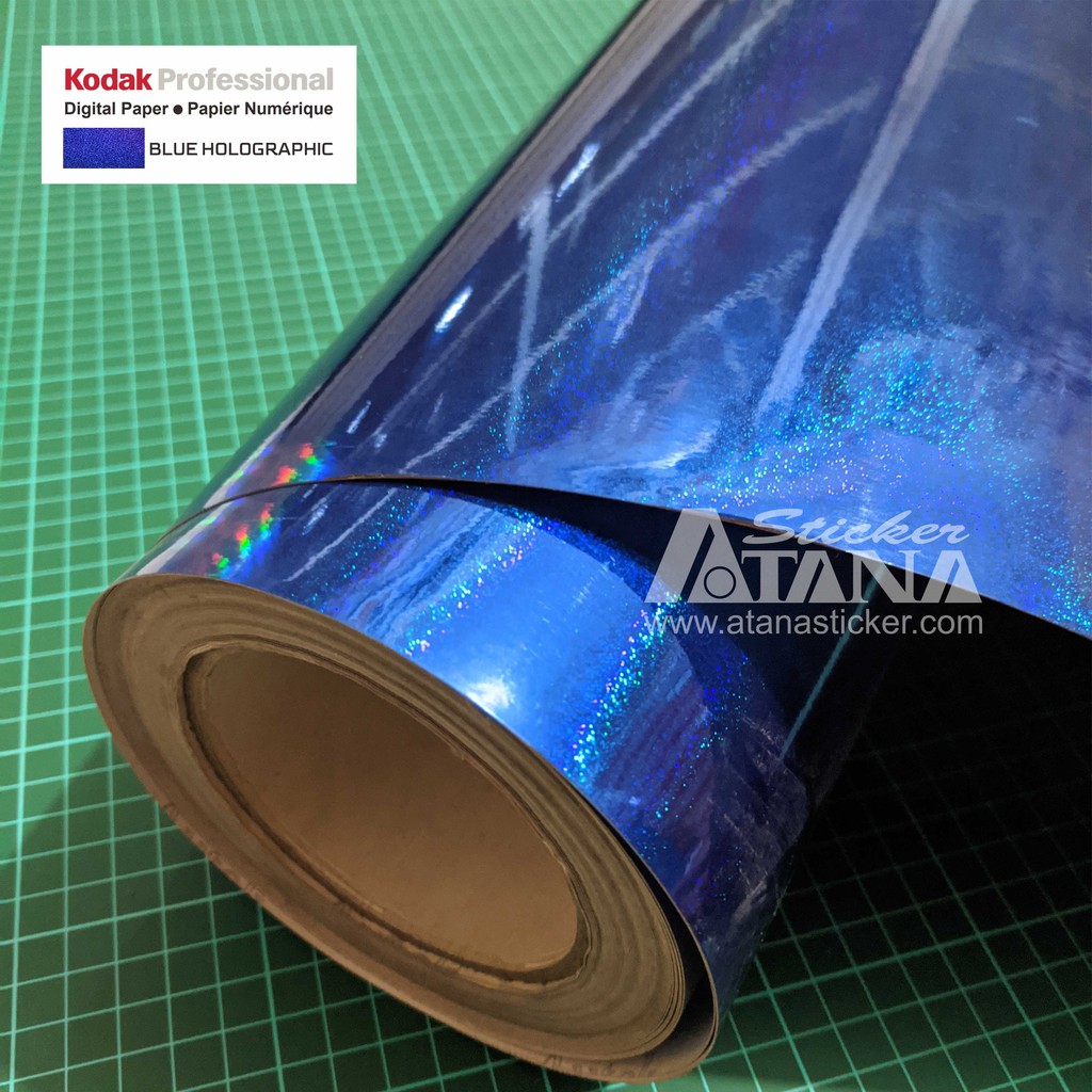 Kodak Professional Skotlet Hologram Bahan Cutting Stiker Print Holographic Pasir Vinyl Decal Glitter