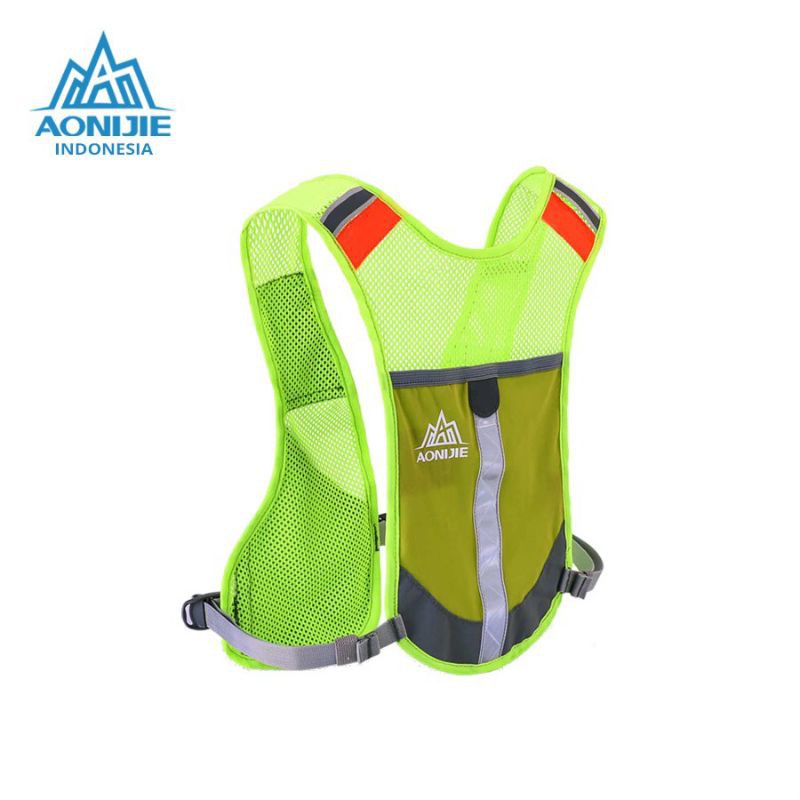 Aonijie E884 hydration backpack tas rompi lari trail marathon running reflectiive