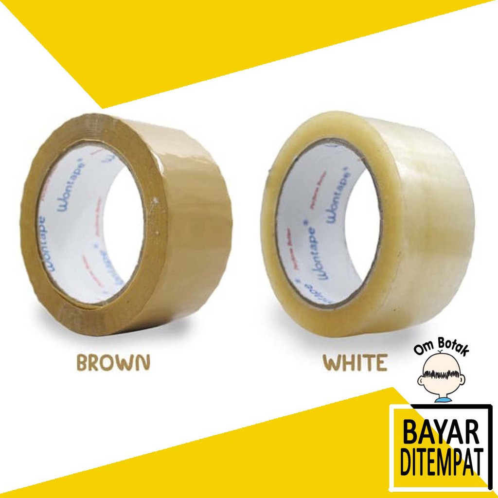 

Lakban Coklat Bening 2" 80yard MIZU Packing Online Perlengkapan