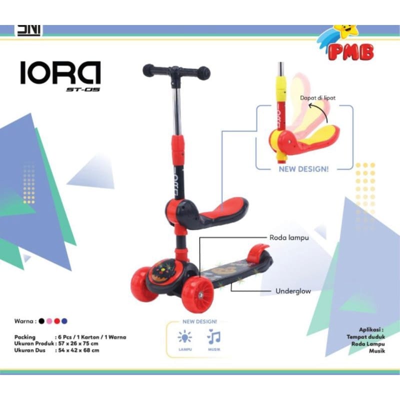 PMB IORA ST05 Scooter - Scooter Anak