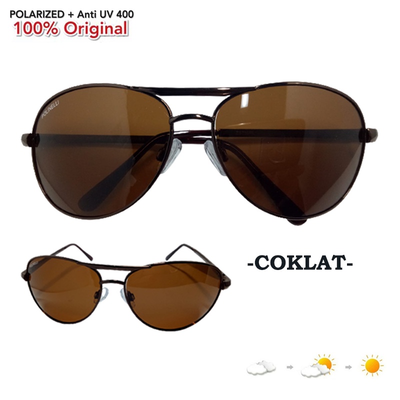 BARU! Kacamata hitam anti uv  lensa polarized fashion pria wanita kaca mata gaya korea style sunglasses glass unisex fashion outdor aviator