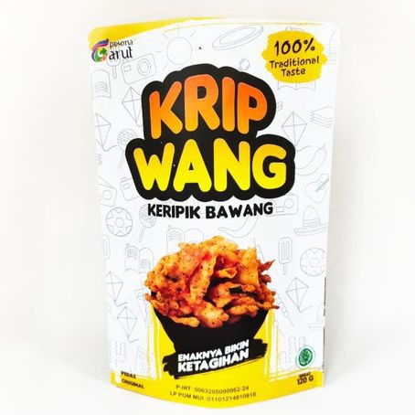 

Afiza Snack Kripwang Keripik Bawang - 120gr