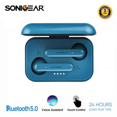 SonicGear TWS 3+ Gaming Wireless Bluetooth Earphone - Garansi Resmi