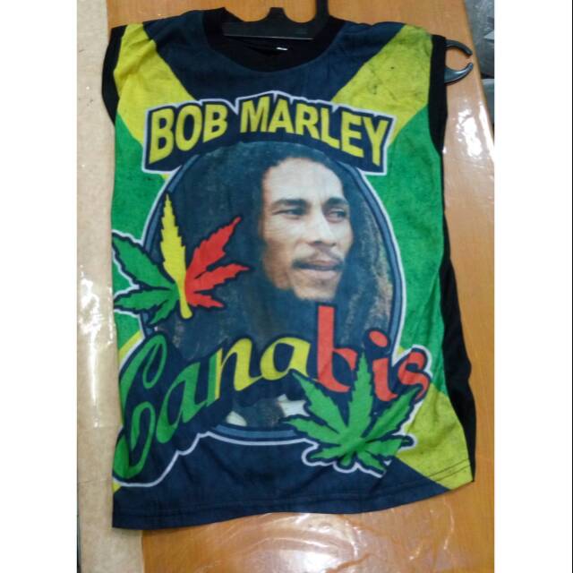 Singlet bob marley rasta canabis