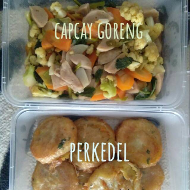 

Sayur dan lauk mateng