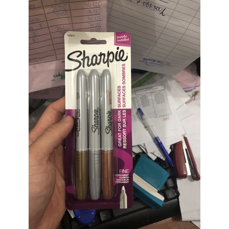 

Eksklusif Sharpie metalic set 3 kemasan 2018 Spesial