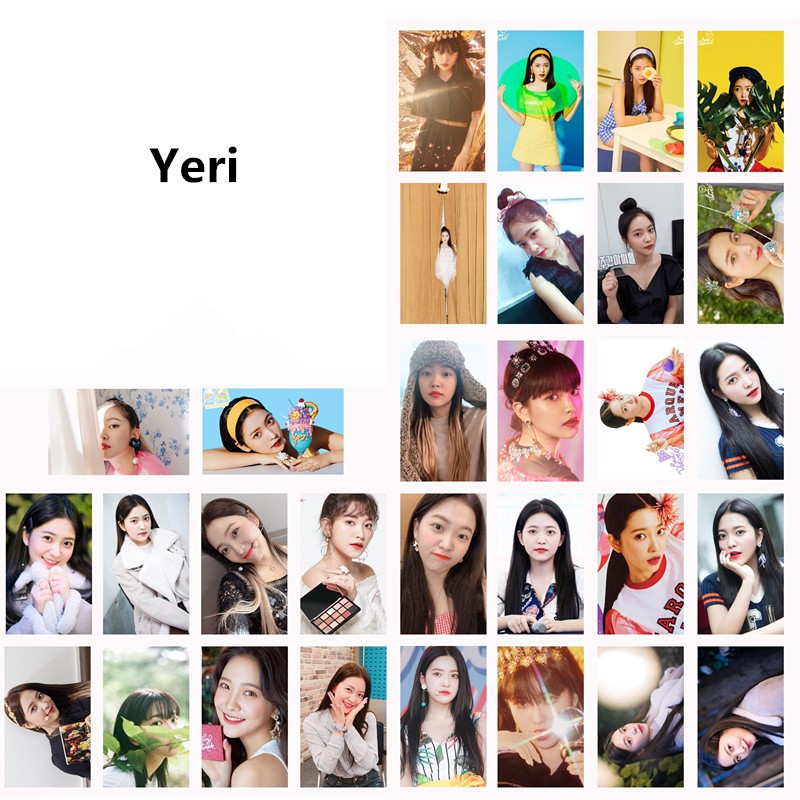 [Bayar Di Tempat]30pcs/set KPOP Red Velvet LOMO Card JOY SeulGi HD RBB Photocards