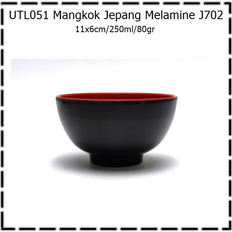 UTL051 Mangkok Sup/Mangkok Jepang Melamine J702