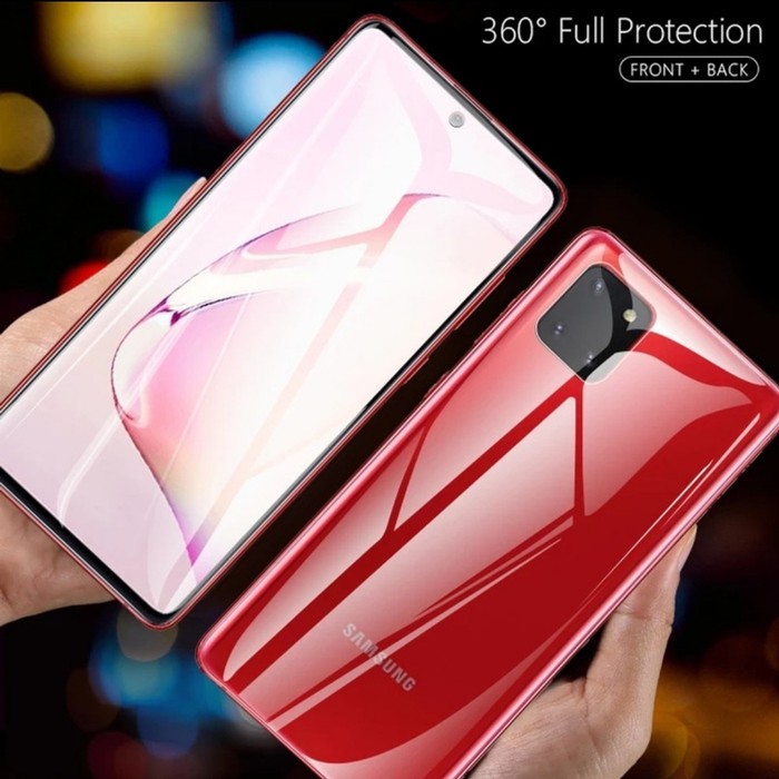 SAMSUNG S10 S10 PLUS S10 LITE HYDROGEL BACK PELINDUNG LAYAR-CLEAR