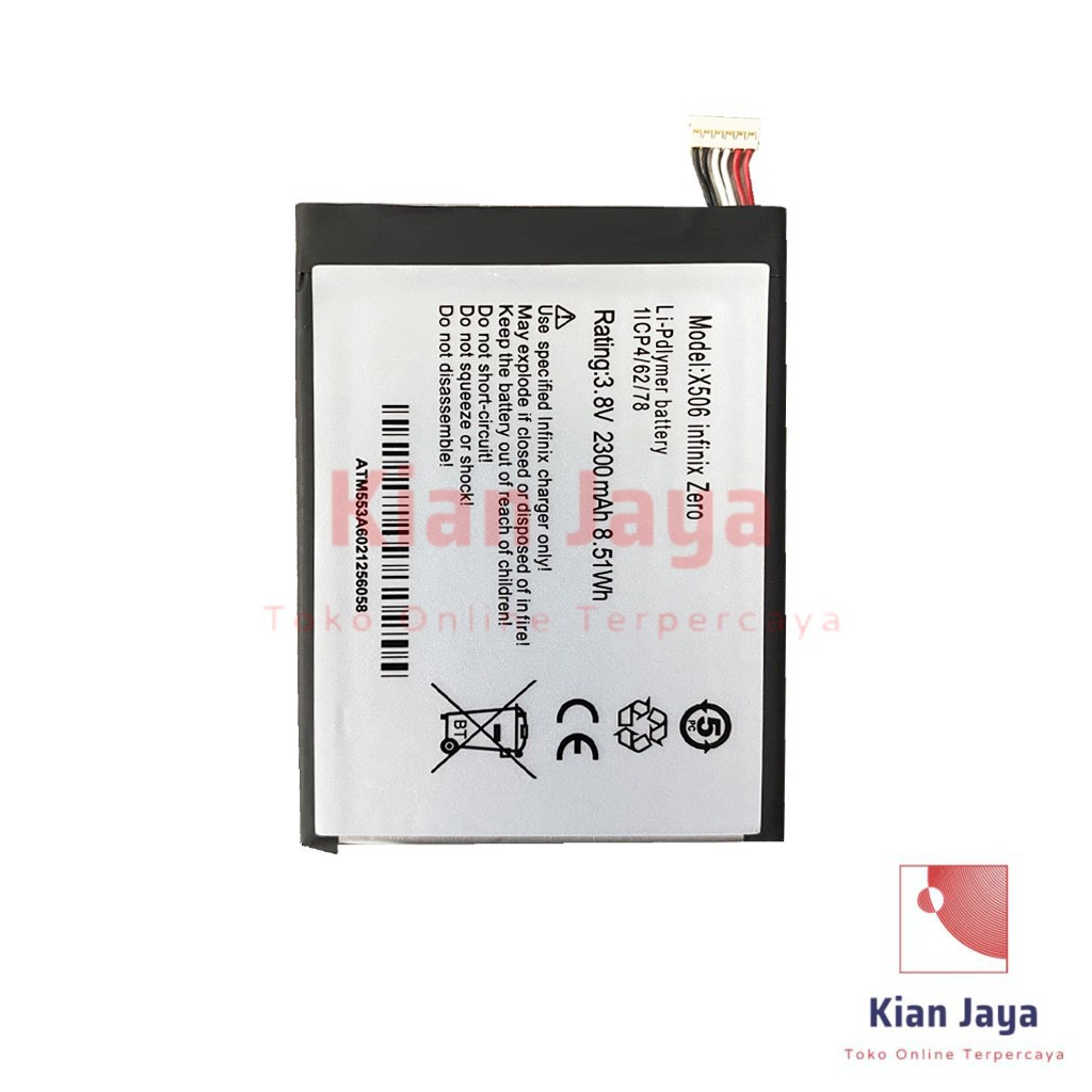 Baterai Infinix Zero 1 / X506 Batre Batrai Battery Hp Original