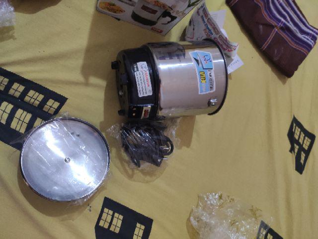 Q2 8014 Mug Elektrik 14 Cm / 1.4 Lt  Mug Listrik  Electric Heating Cup - Mug Teko Piknik / Traveling