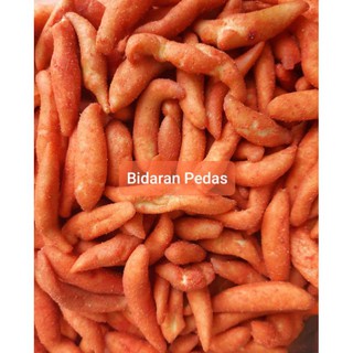 

Bidaran pedas 250gr snack kiloan