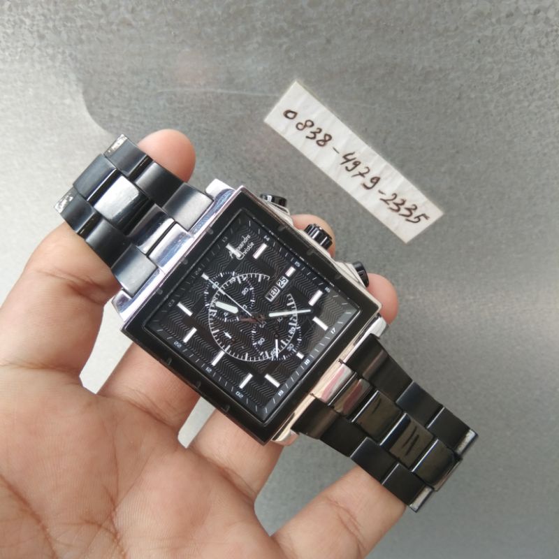 Jam Tangan Pria Alexandre Christie AC6460MC Preloved / Second