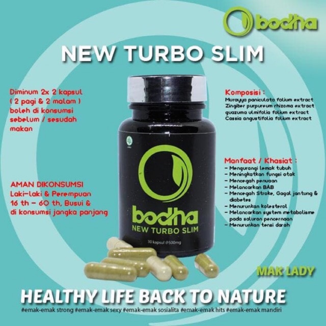 Bodha NEW TURBO SLIM ORIGINAL