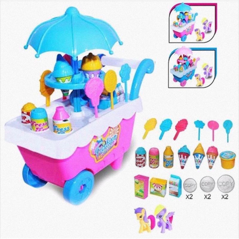 mainan ice cream stroller