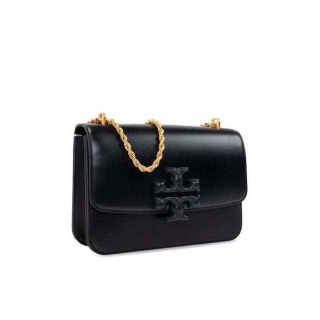 Tory Burch Eleanor Shoulder Bag 19  - Black Leather