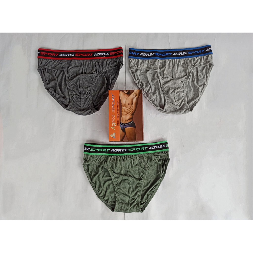 Agree Sport - 1 Pcs Celana dalam Pria Berkualitas tinggi