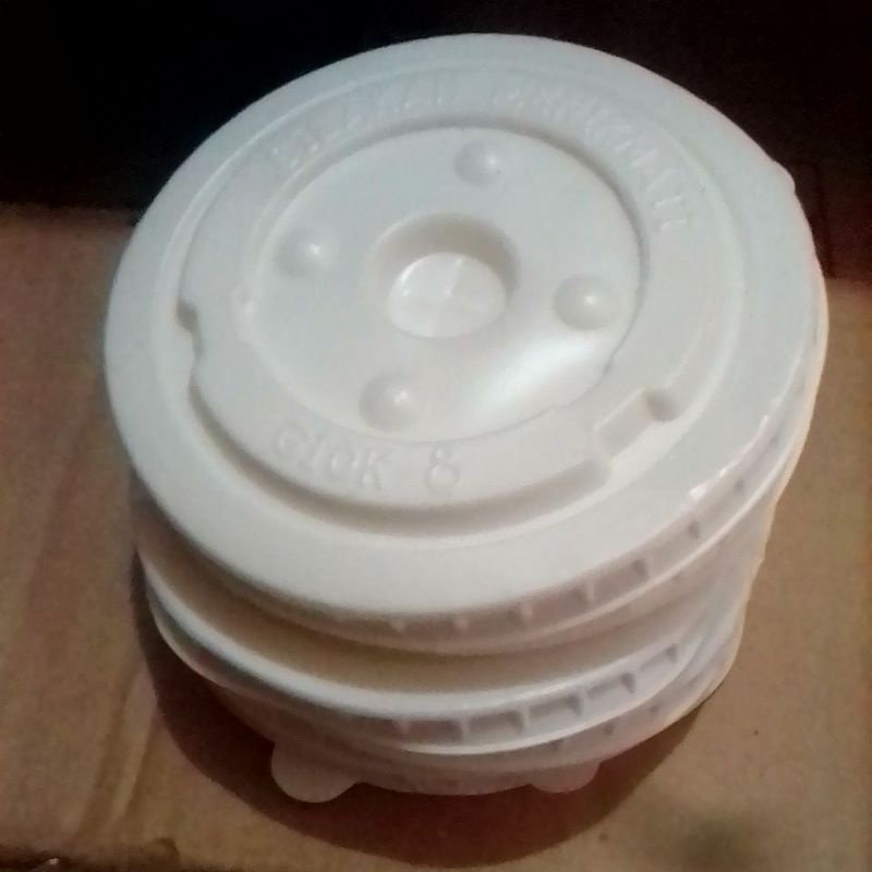 Tutup Gelas DATAR Tutup Gelas Cup Gelas Plastik