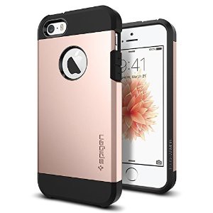Spigen iPhone SE/5S/5 Case Tough Armor Rose Gold