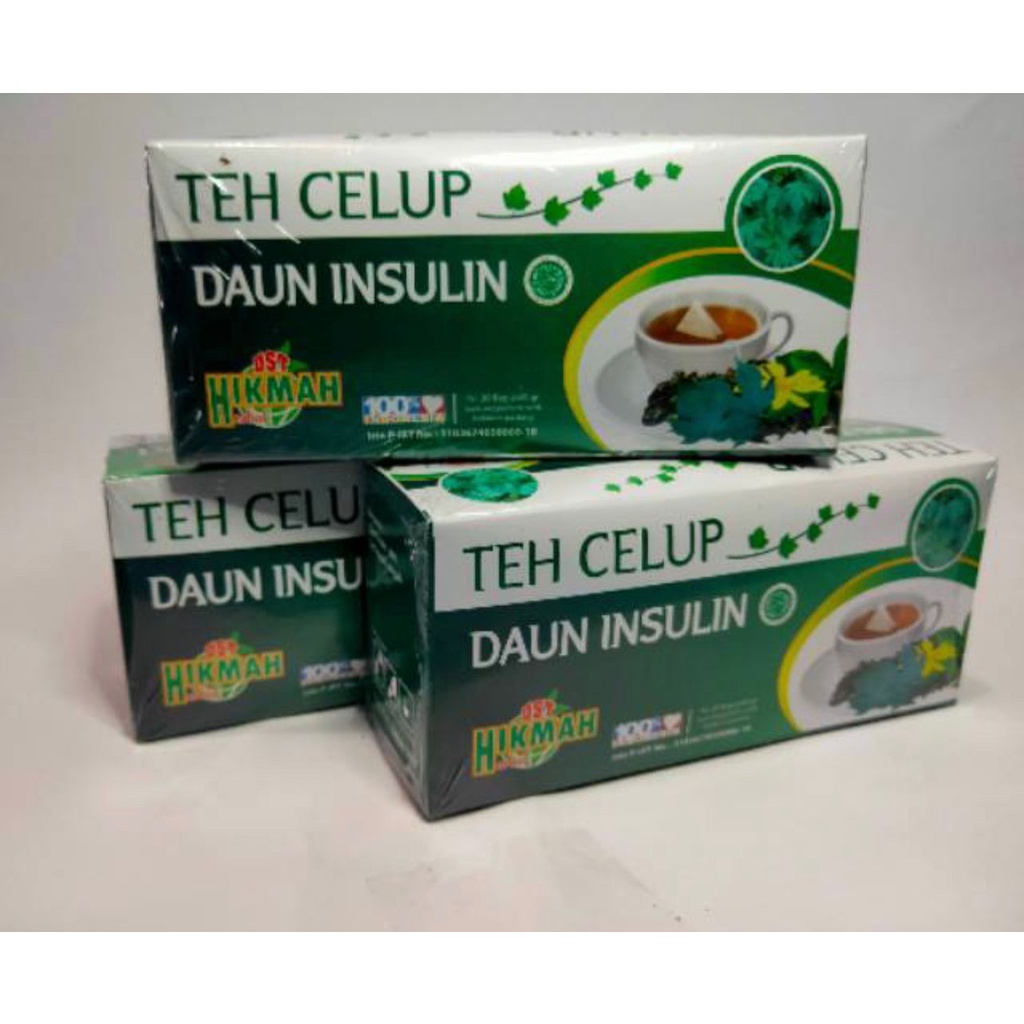 

￼TEH CELUP DAUN INSULIN UNTUK DIABETES HIKMAH HERBAL