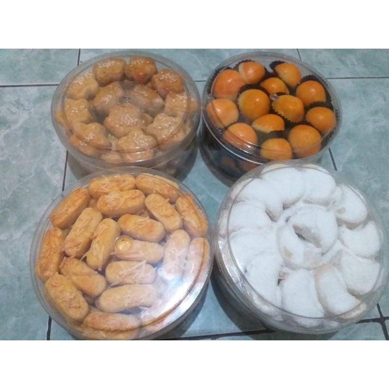 

Kue nastar salju kastengel kue kacang Homemade 500gram murah