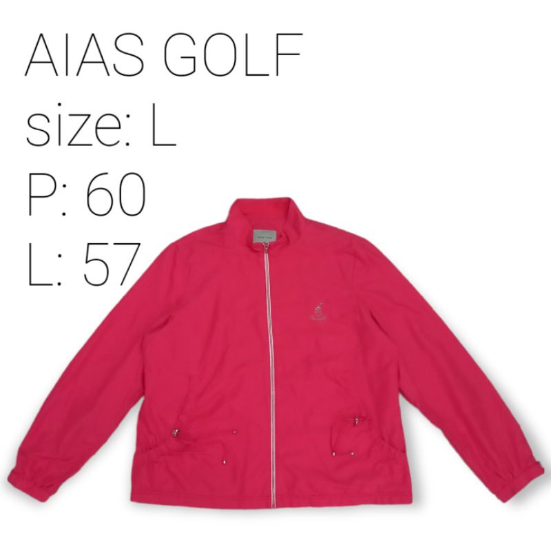 jaket running wanita AIAS GOLF