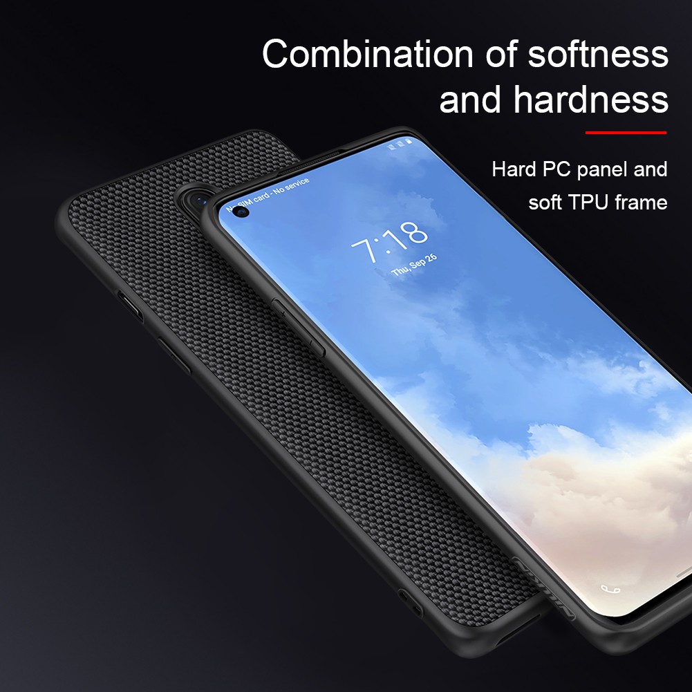 Hard Case Oneplus 8 Nillkin Textured nylon fiber Hardcase Original Nillkin