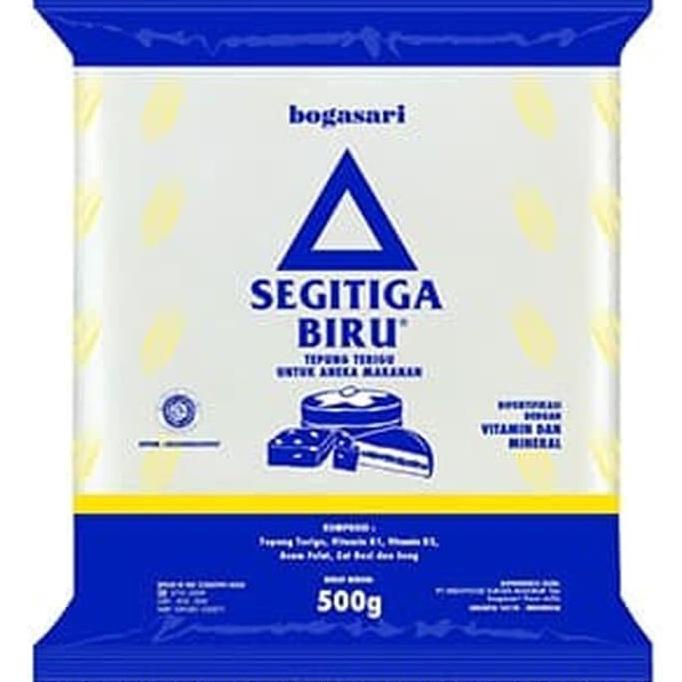 

PROMO Tepung Terigu Segitiga Biru 500gr (isi stengah dus / 10 pcs)