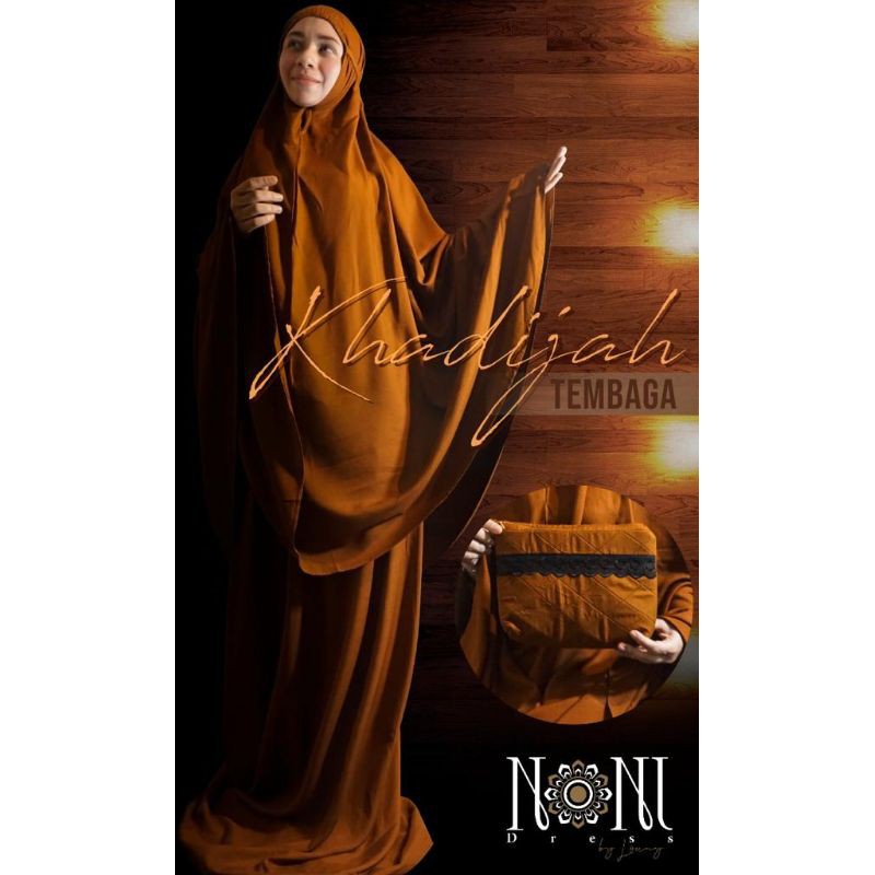 MUKENA KHADIJAH Mukena Dewasa Original by NONI DRESS