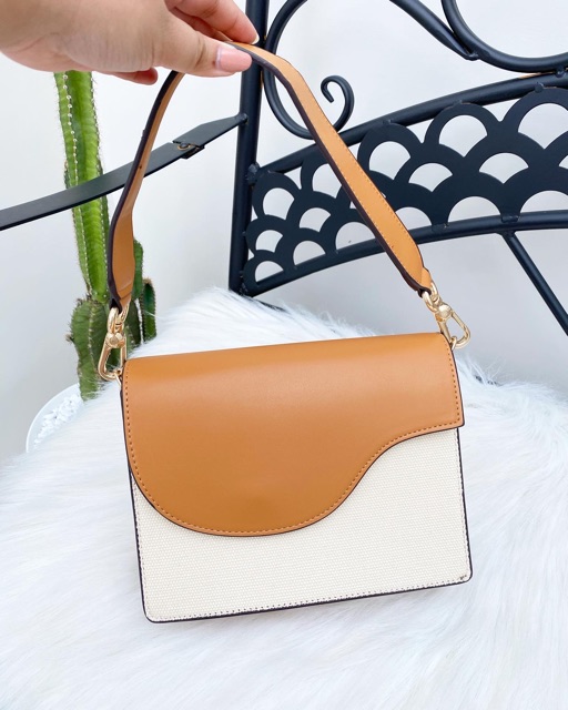 Angular Flap Shoulder Bag