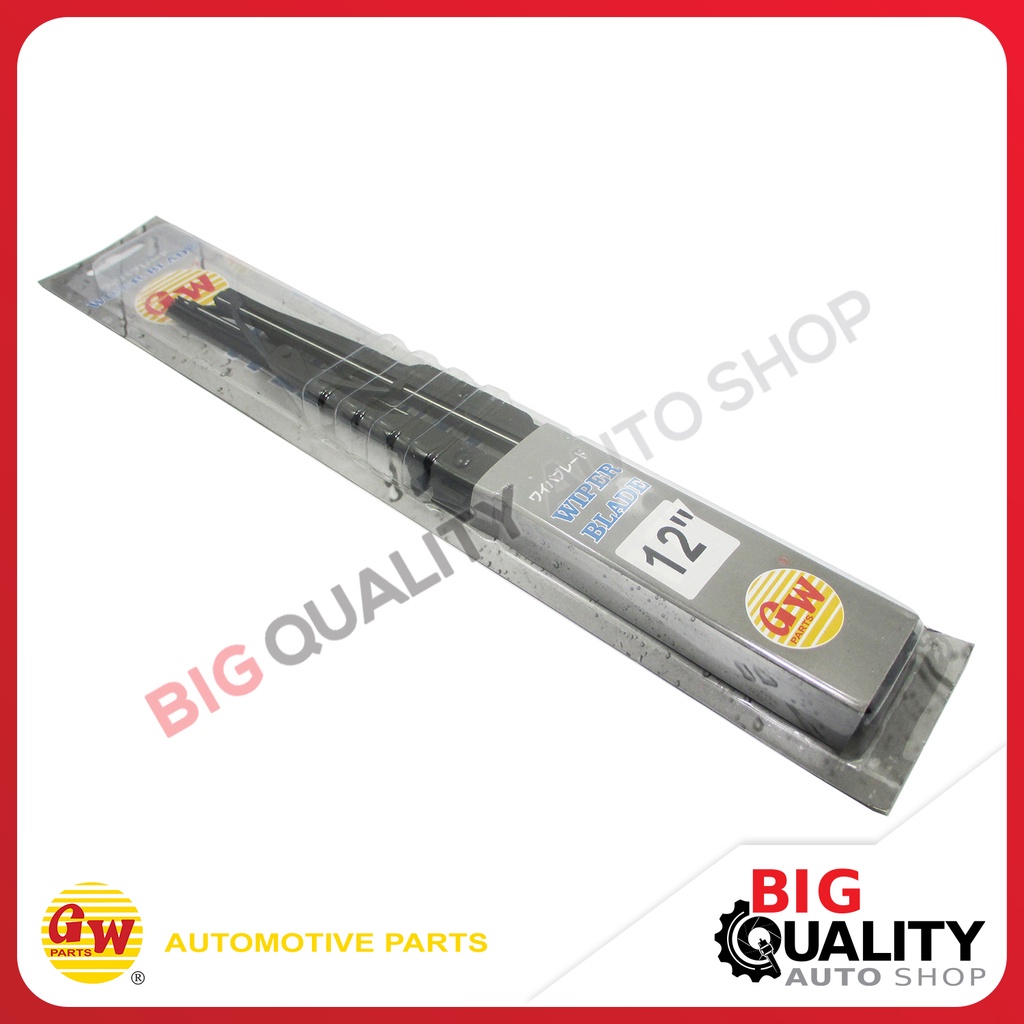 Karet kipas Kaca Wiper Blade Plat 1 Tingkat Universal 12 Inch