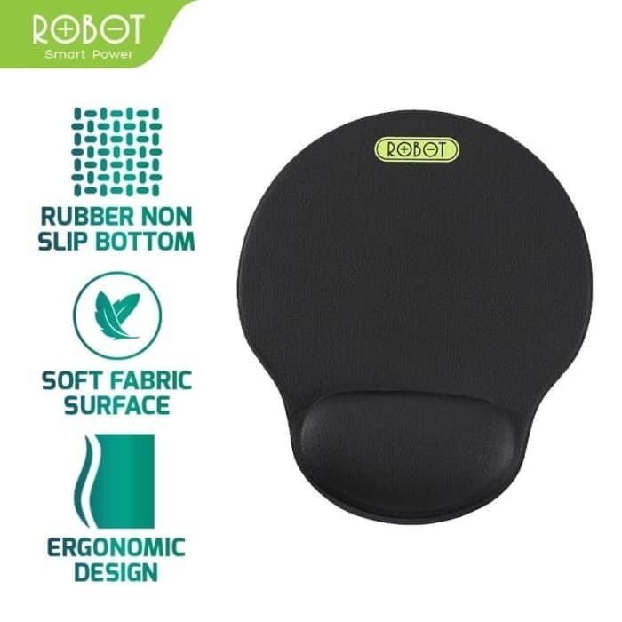 MOUSEPAD ROBOT RP02 NON-SLIP WITH ERGONOMIC REST DESIGN