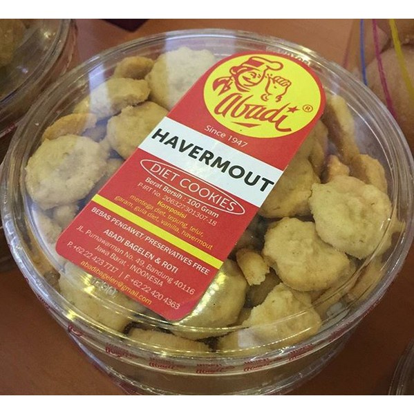 

READY JAKARTA 19 JUL 2025 - ABADI BAGELEN HAVERMOUT DIET COOKIES BANDUNG SALE PROMO BEST SELLER HITS ORIGINAL ENAK GIFT PARCEL H