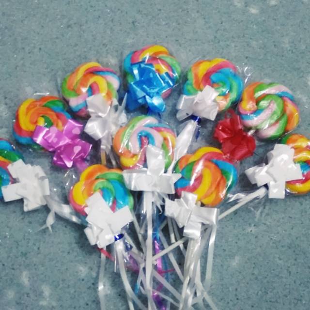 

Permen bunga lolipop murah 4cm 14500/pack 20pcs