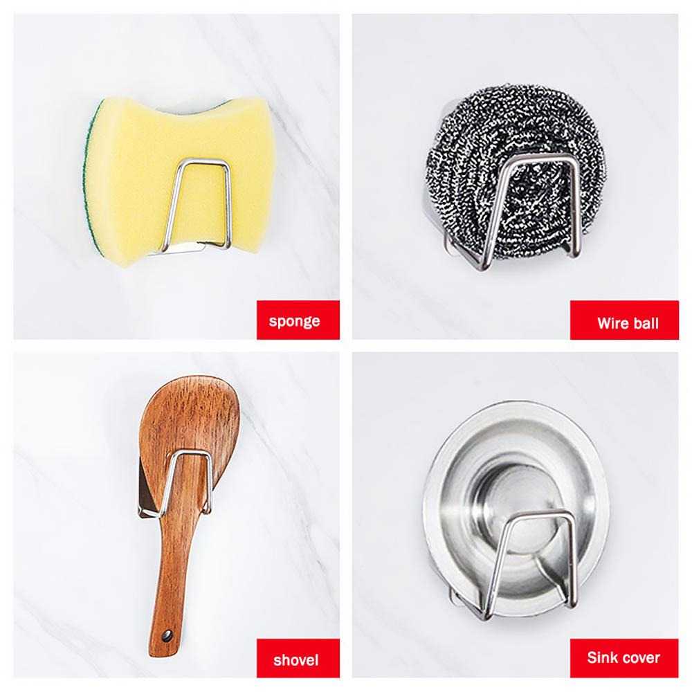 Gantungan Organizer Rak Dapur Stainless Steel - ECKS2