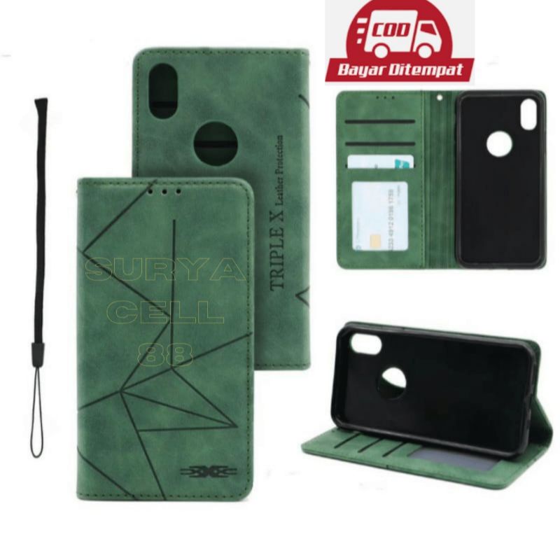 XIAOMI REDMI NOTE 3 / 4 / 4X / 5 / 5A / 5pro / 6 / 6pro / 7 / 7pro  CASE FLIP COVER KULIT MAGNET