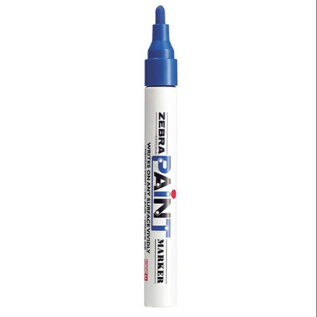 

Zebra Paint Marker Blue/Pc