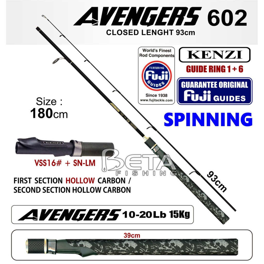 ROD JORAN KENZI AVENGERS 10-20 LB