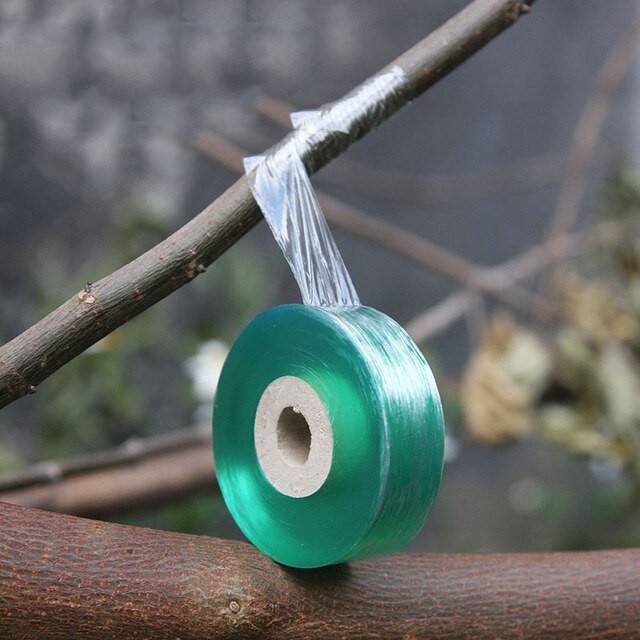 Grafting Tape Okulasi Cangkok Tanaman ± 2cm x 100m - Hijau