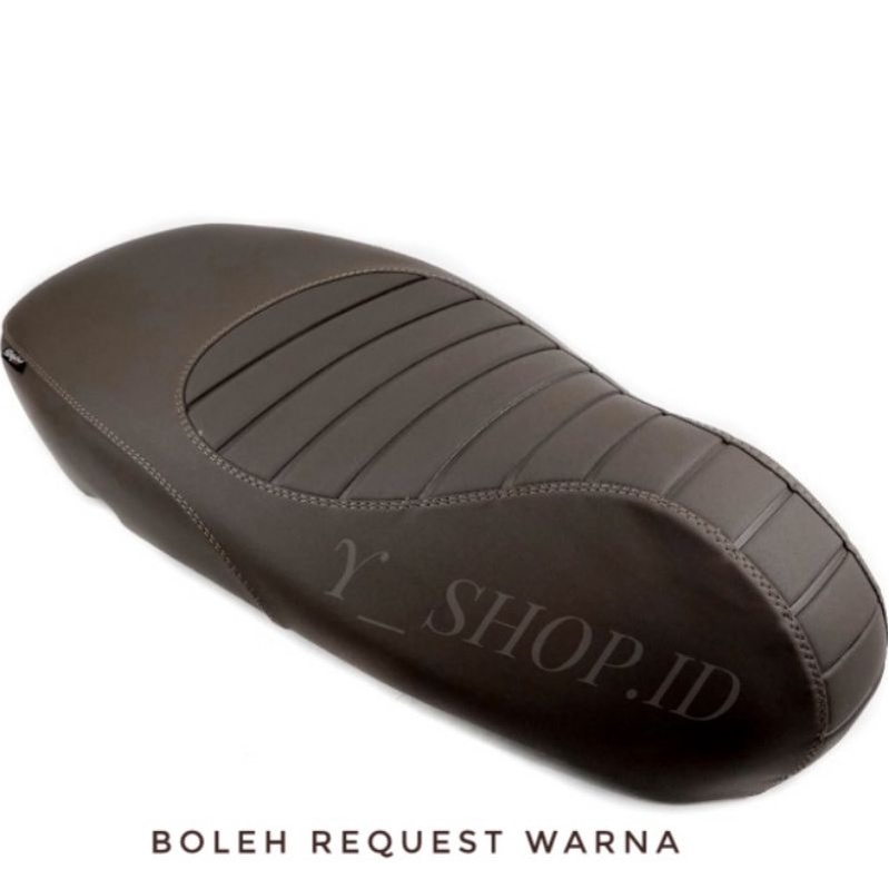 Kulit Jok Vespa Matic Sprint Primavera Lx Gts S MBtech Karbon Original Pnp