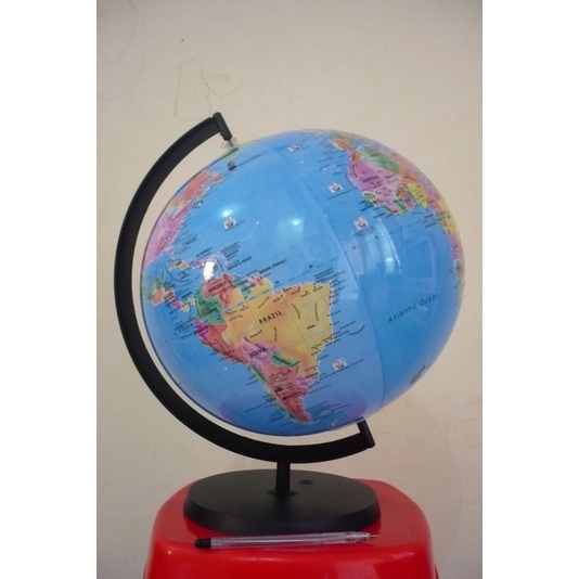 

Globe / Mainan World Globe Tiup/ Balon Udara Peta Bola Dunia Bumi Earth / Bola Globe Bumi