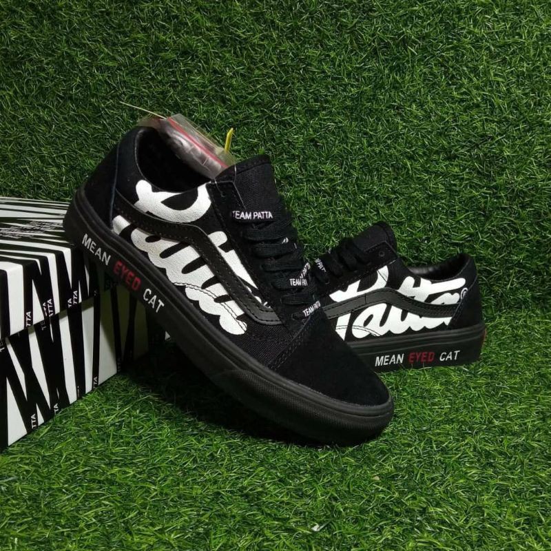 VANS OLD SKOOL PATTA BLACK